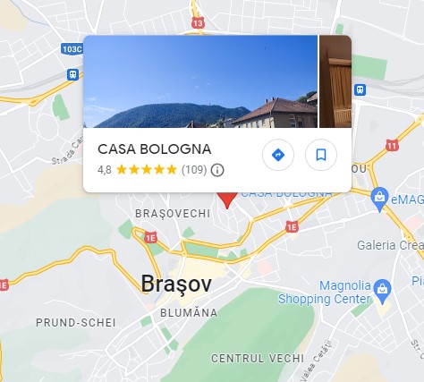 Casa Bologna Google Map